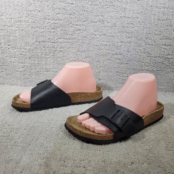 Birkenstock Catalina Unisex Size EU 39 US L8 M6 Black Slip On Slide Sandals - Picture 2 of 10